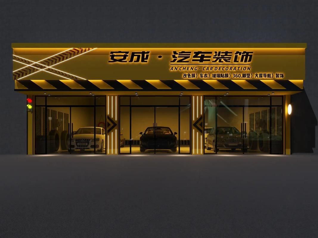 炫酷汽車(chē)裝飾門(mén)頭 從設(shè)計(jì)圖到成品落地，懂材料的專(zhuān)家如何打造驚艷效果